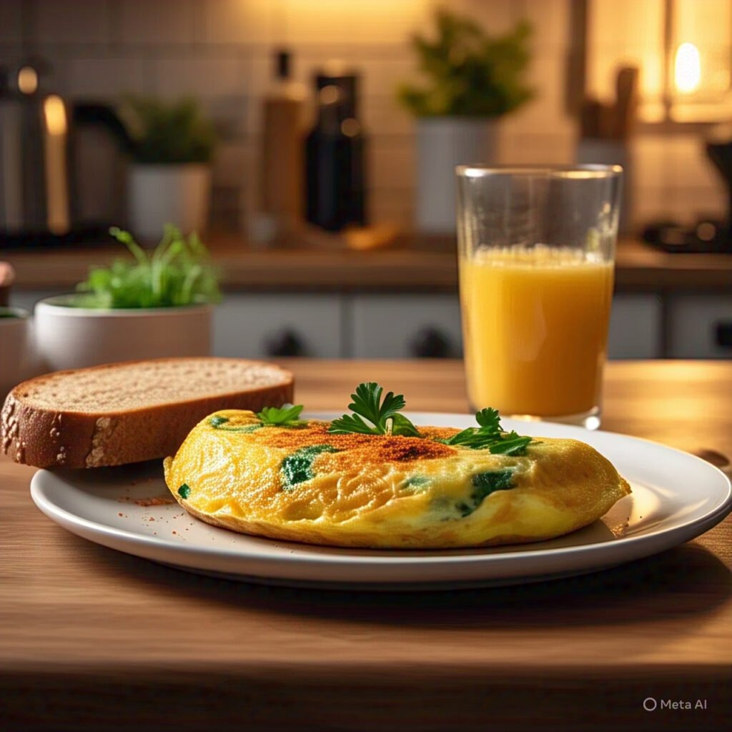 Omelete de forno perfeito receita fácil e rápido
