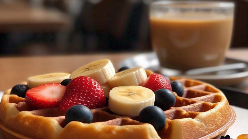 Waffles de Frutas Deliciosos: Receita Irresistível para Qualquer Momento